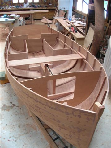 The sailing dinghy Ebihen, designed by Fran&ccedil;ois Vivier and built by Marc Vuilliomenet, was launched on the second of July 2005... Her LOA is 4m50 and she is built in mahogany strip planking on frames... Designed for family recreation in coastal waters, she carries five...