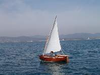 Under sail...