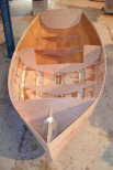 "Zen" is fitted out in a traditional way, as an open boat, which leaves a lot of interior space free...