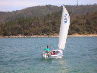 "Zen" handles superbly under sail...